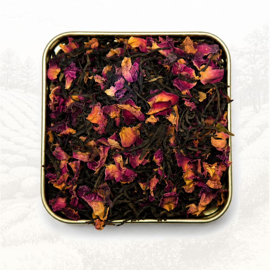 Assam Black Tea With Rose  - Batch 1/9